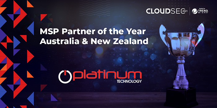 Platinum Technology = MSP Partner of the Year 2021