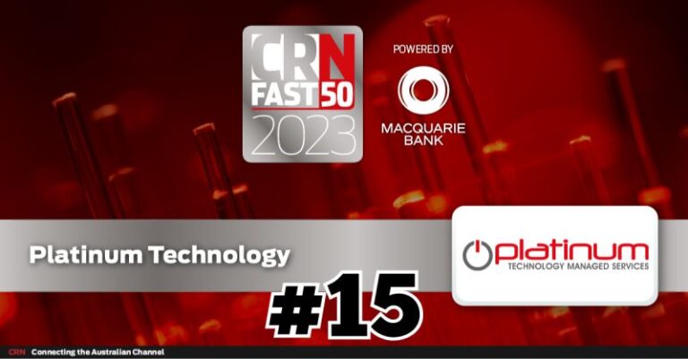 Ranking 15th on CRN Fast50 Awards